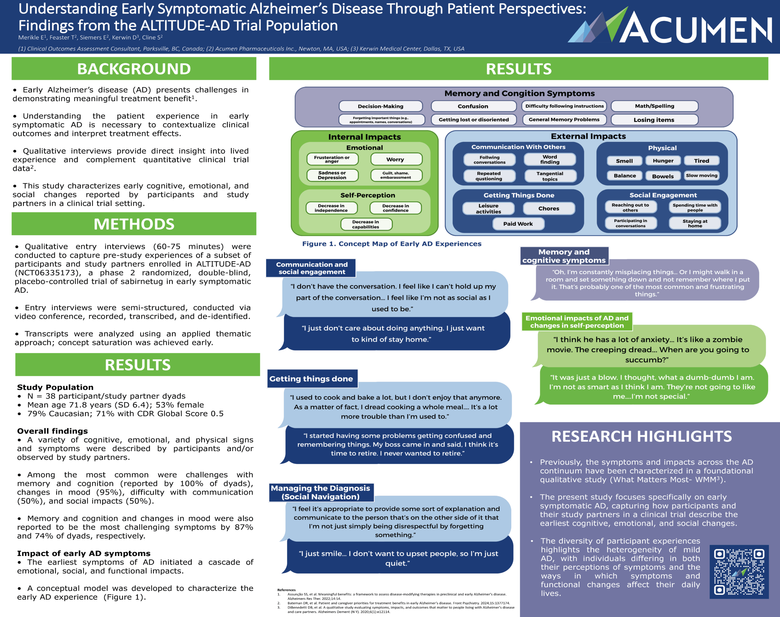 AAIC 2026 Patient Experience Poster