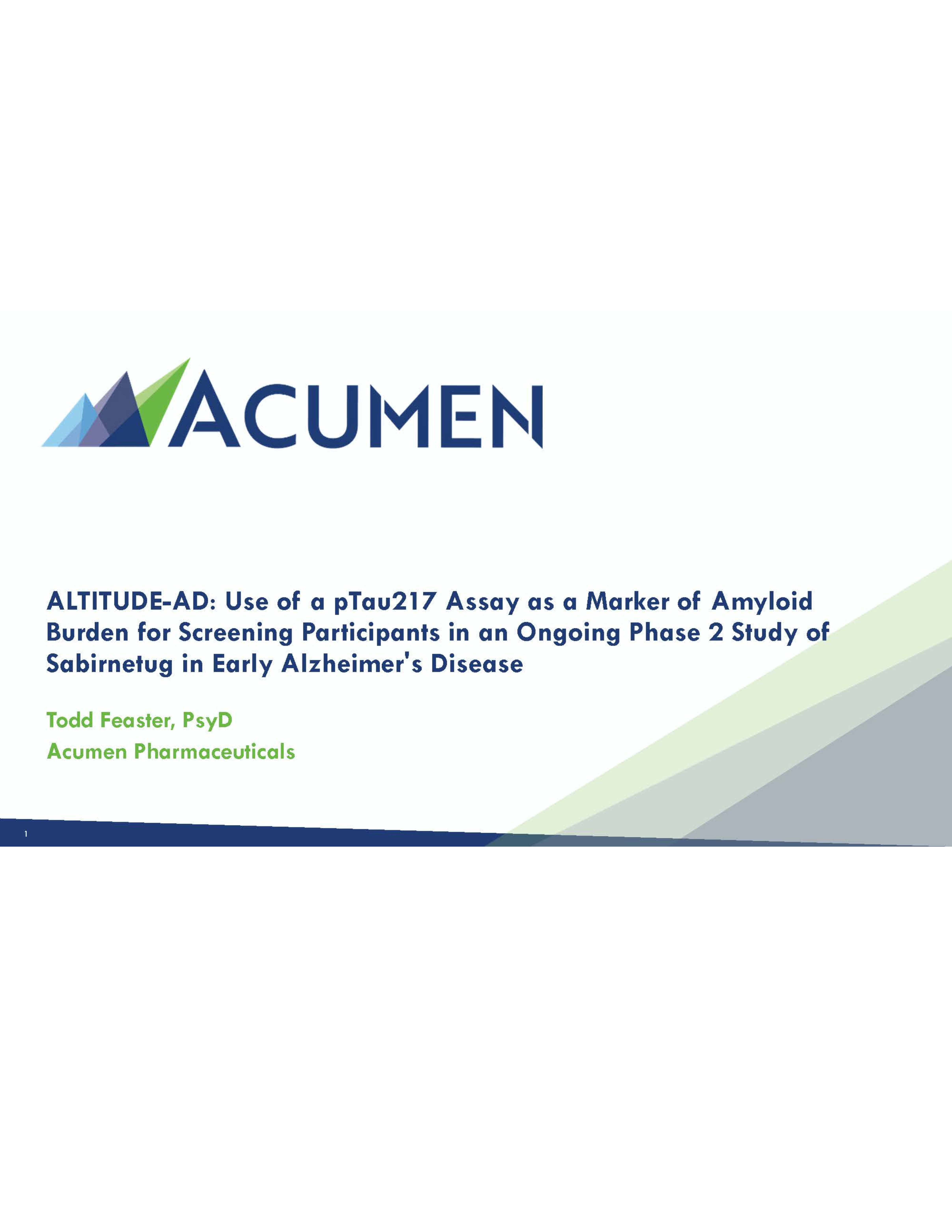 2024 CTAD Presentation